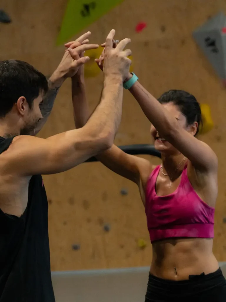Rocódromo dentro del box de CrossFit Colen en Logroño